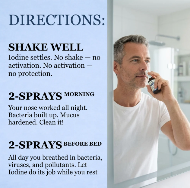 Nasal Iodine Spray