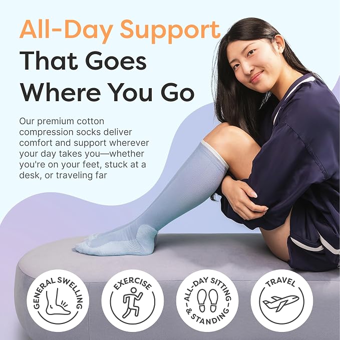 Get Rid of Swelling and Foot Pain with Amka Compression Socks