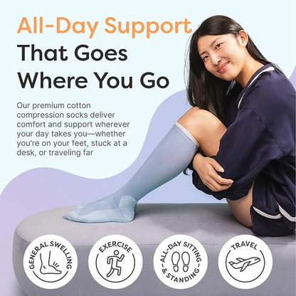 Get Rid of Swelling and Foot Pain with Amka Compression Socks