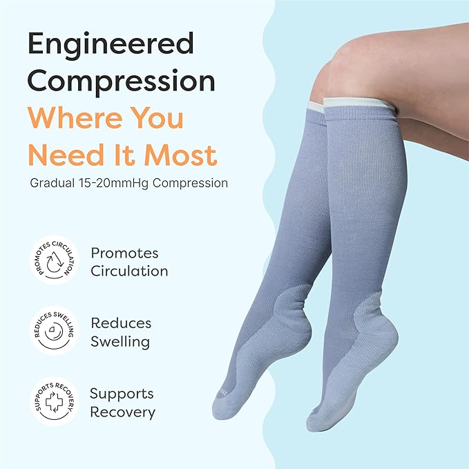 Get Rid of Swelling and Foot Pain with Amka Compression Socks